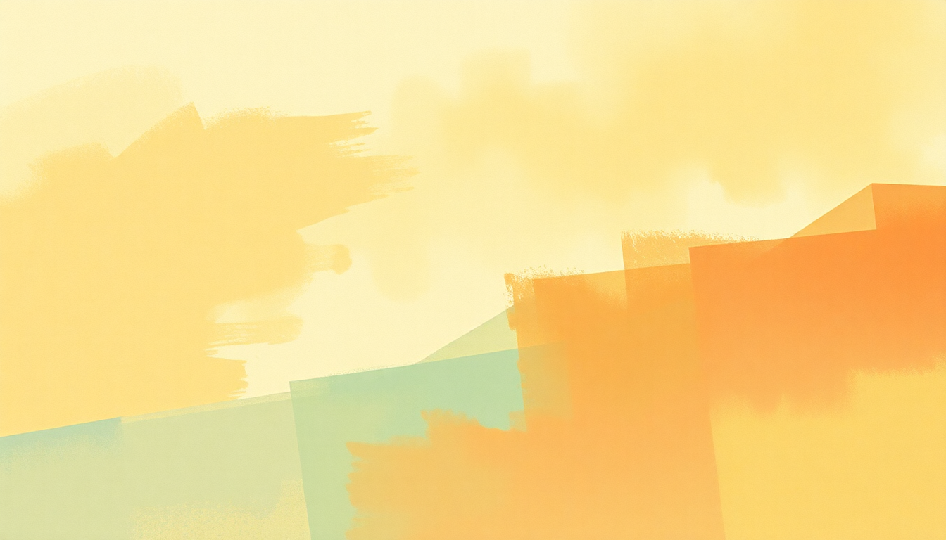Fan-driven abstract illustration evoking the emotional arc of Movin' by Brass Construction