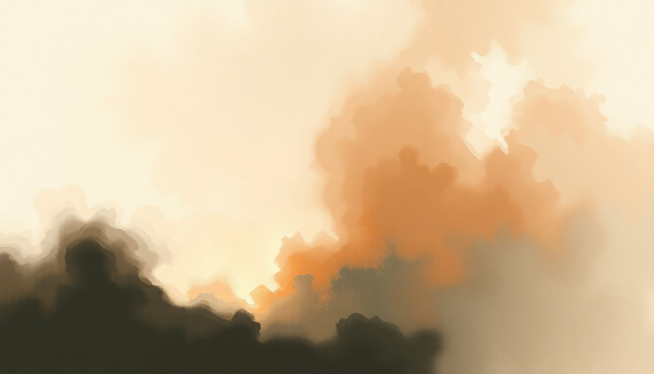 Fan-driven abstract illustration evoking the emotional arc of Mr. Morale by Kendrick Lamar