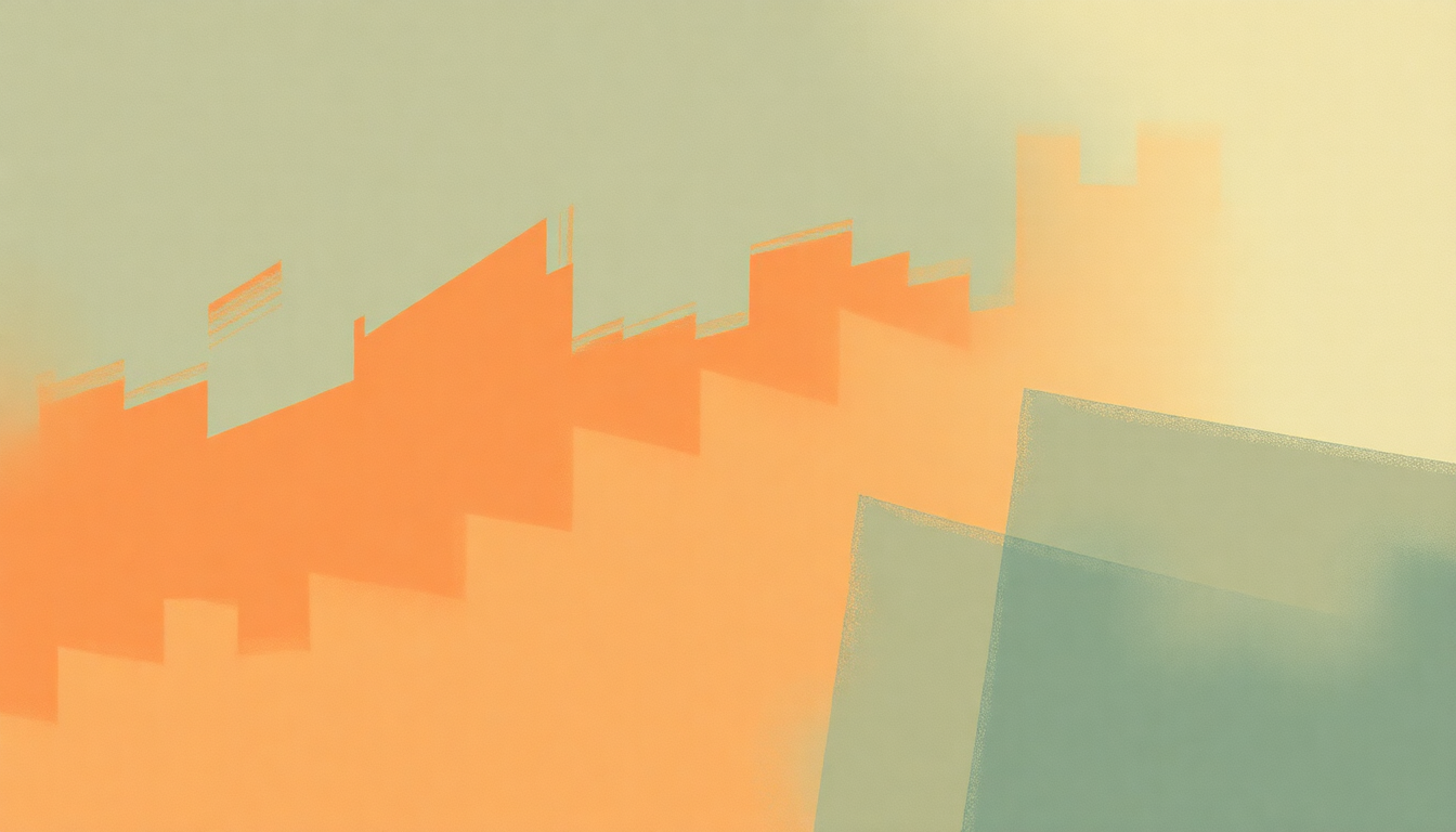 Fan-driven abstract illustration evoking the emotional arc of Mr November by The National