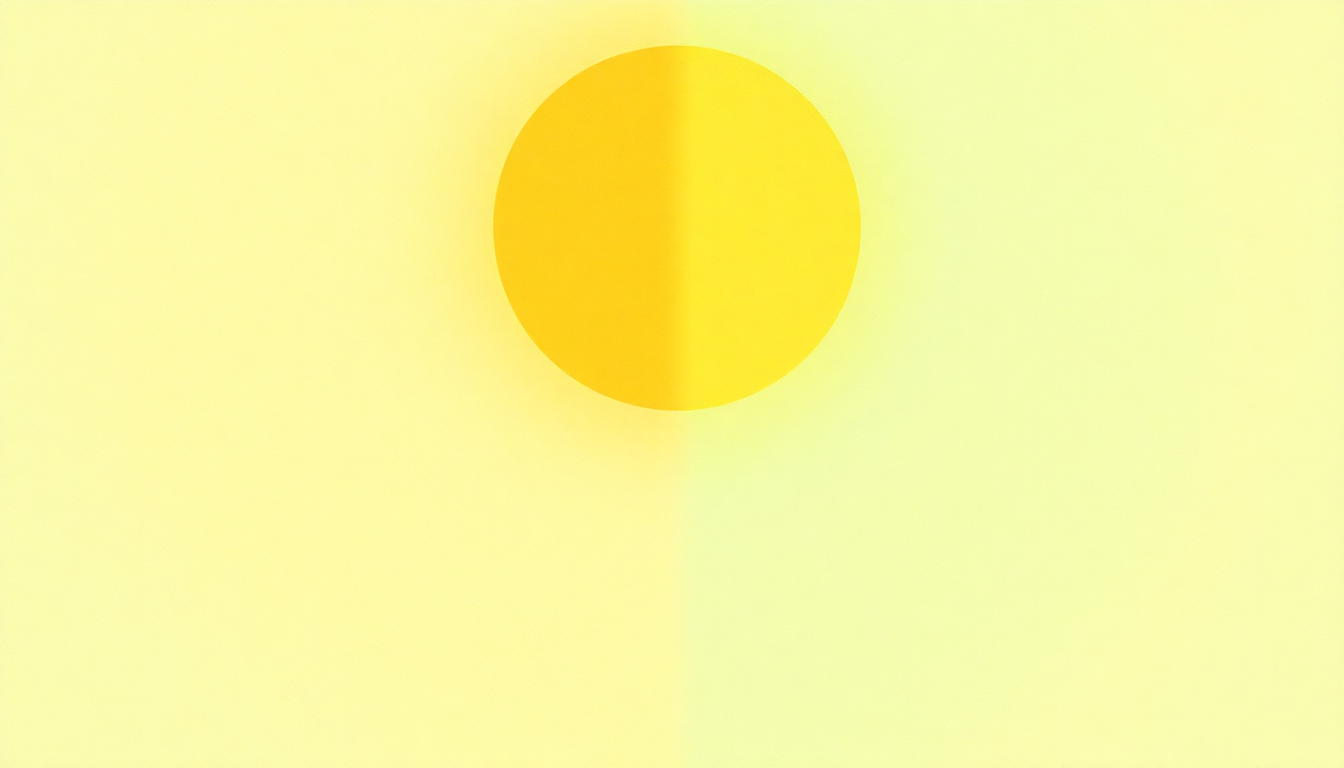 Fan-driven abstract illustration evoking the emotional arc of Mr. Sun by Raffi