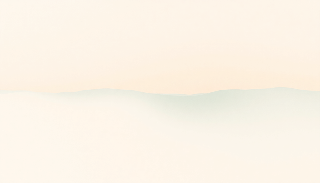 Fan-driven abstract illustration evoking the emotional arc of Mr. White by Khruangbin