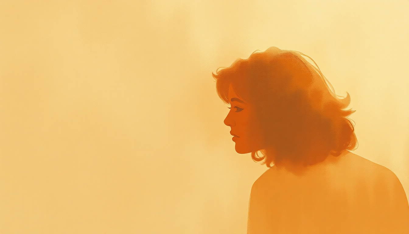 Fan-driven abstract illustration evoking the emotional arc of Mrs. Robinson by Simon and Garfunkel