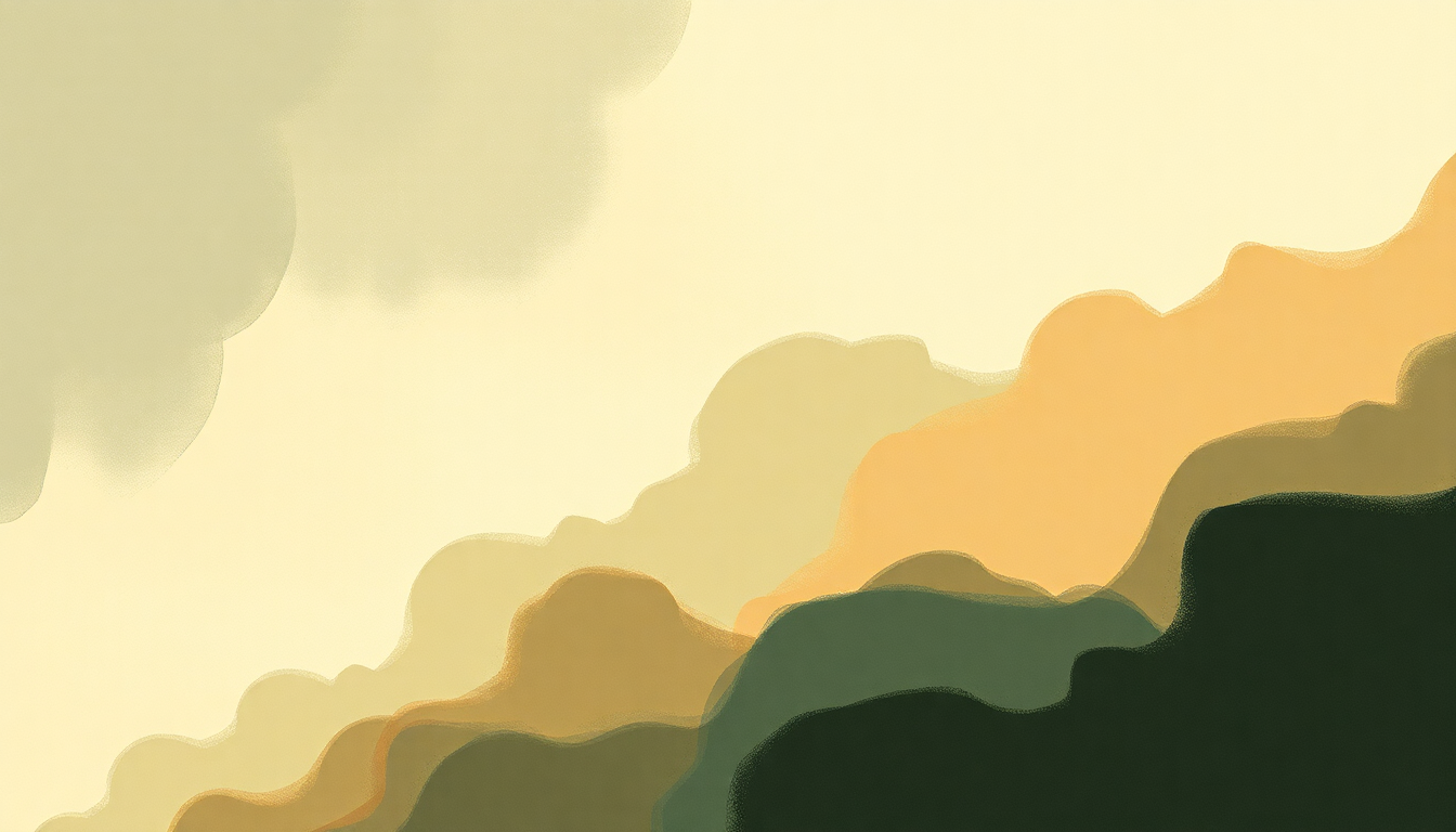 Fan-driven abstract illustration evoking the emotional arc of Ms. Jackson by Outkast