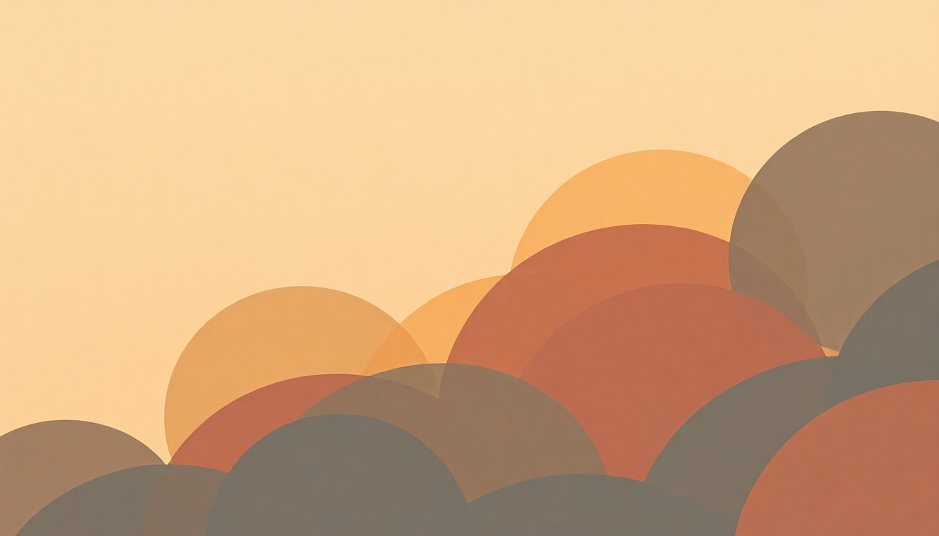 Fan-driven abstract illustration evoking the emotional arc of Multi-Love by Unknown Mortal Orchestra