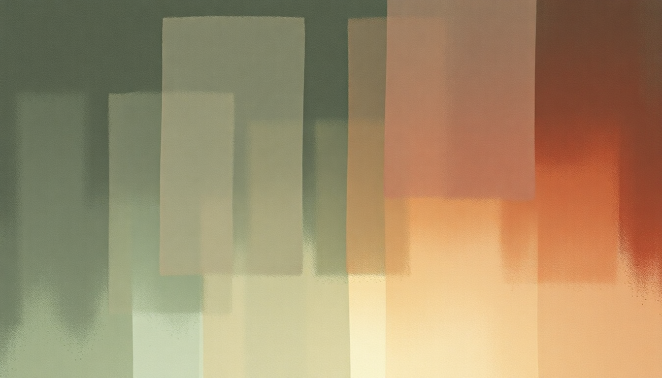 Fan-driven abstract illustration evoking the emotional arc of Music Matters by Faithless