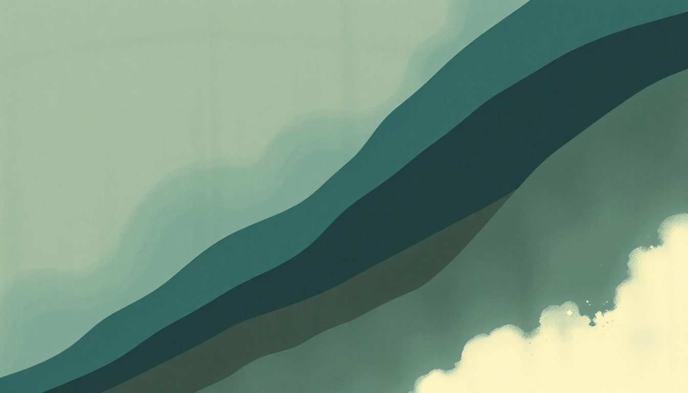 Fan-driven abstract illustration evoking the emotional arc of Music to Walk Home By by Tame Impala