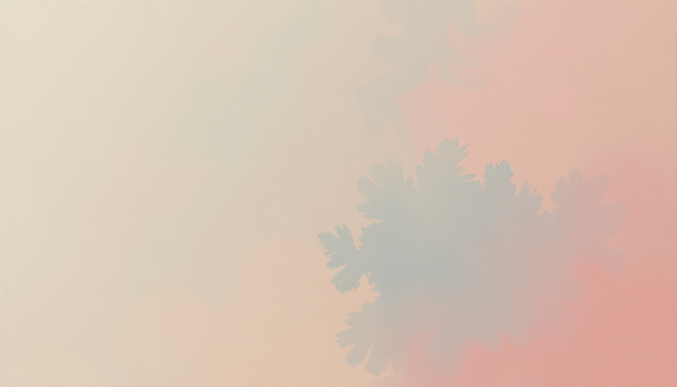 Fan-driven abstract illustration evoking the emotional arc of My Cherie Amour by Stevie Wonder