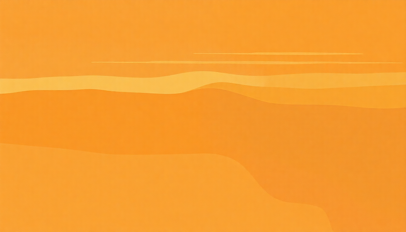 Fan-driven abstract illustration evoking the emotional arc of My Favorite Things by John Coltrane