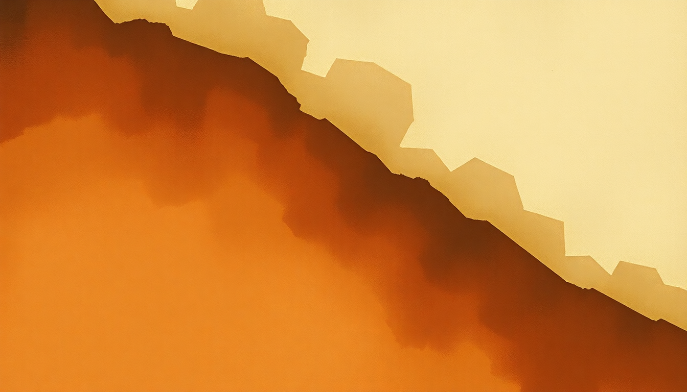 Fan-driven abstract illustration evoking the emotional arc of My Foolish Heart by Bill Evans