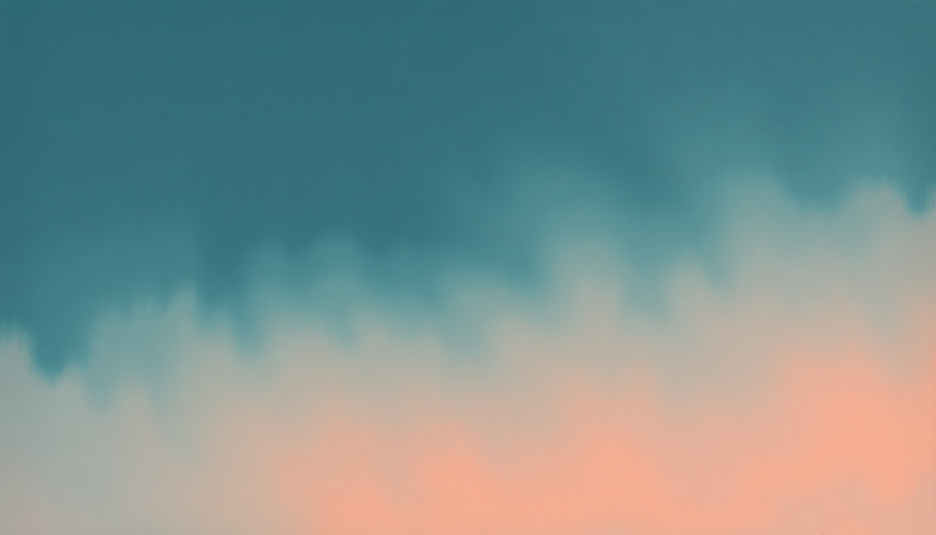Fan-driven abstract illustration evoking the emotional arc of My Little Love by Adele