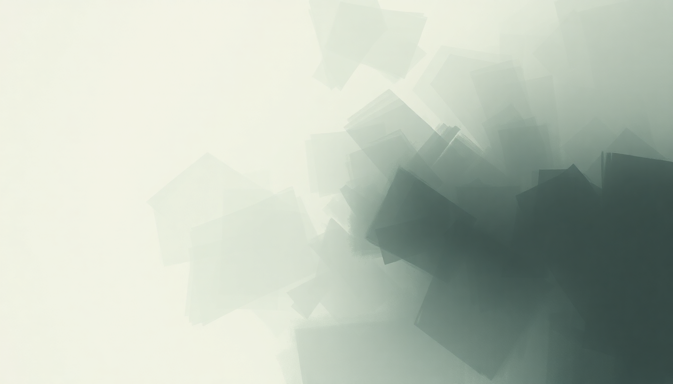 Fan-driven abstract illustration evoking the emotional arc of My Mistake by Vampire Weekend