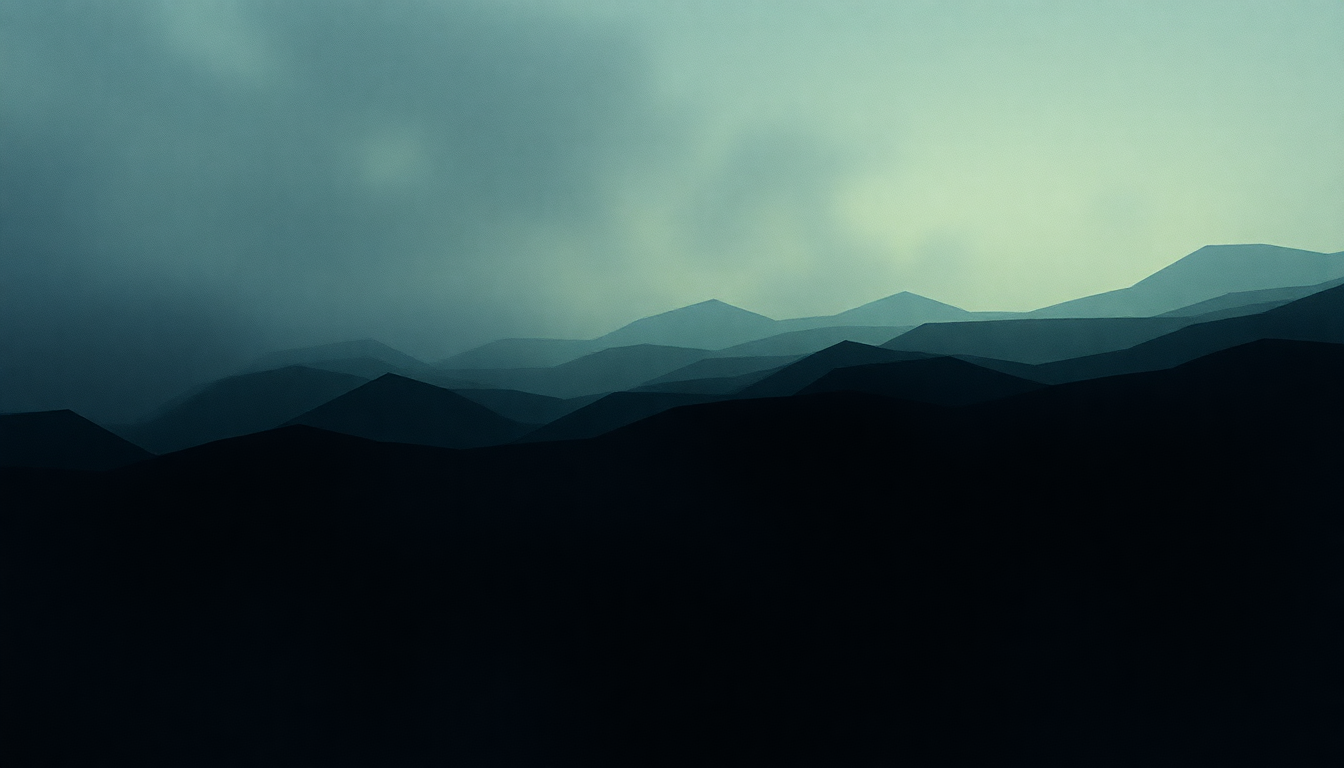 Fan-driven abstract illustration evoking the emotional arc of Name Taken by Massive Attack