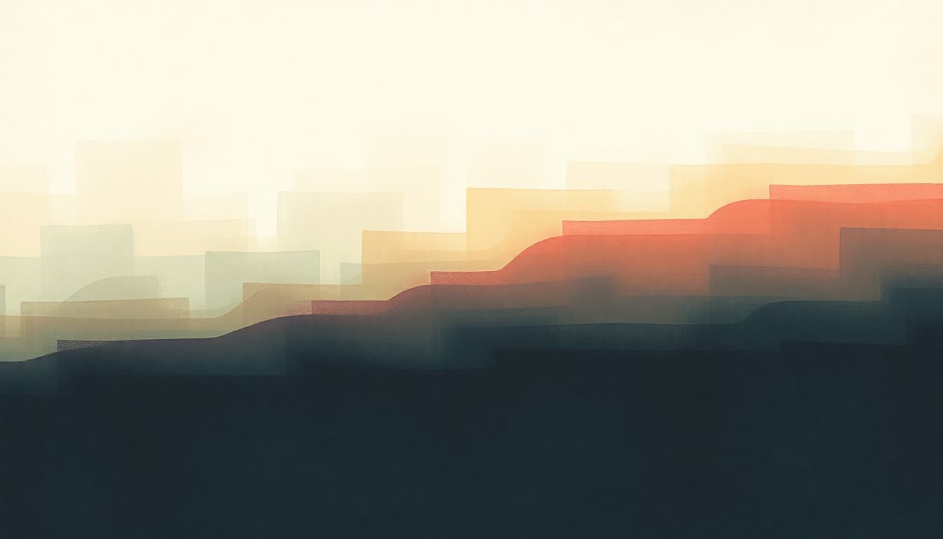 Fan-driven abstract illustration evoking the emotional arc of Narcolepsy by Third Eye Blind
