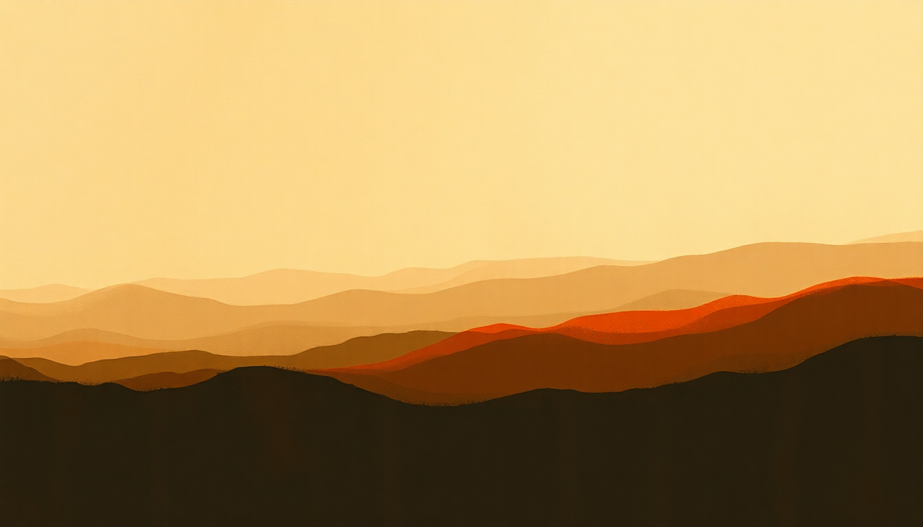 Fan-driven abstract illustration evoking the emotional arc of Nardis by Charles Lloyd
