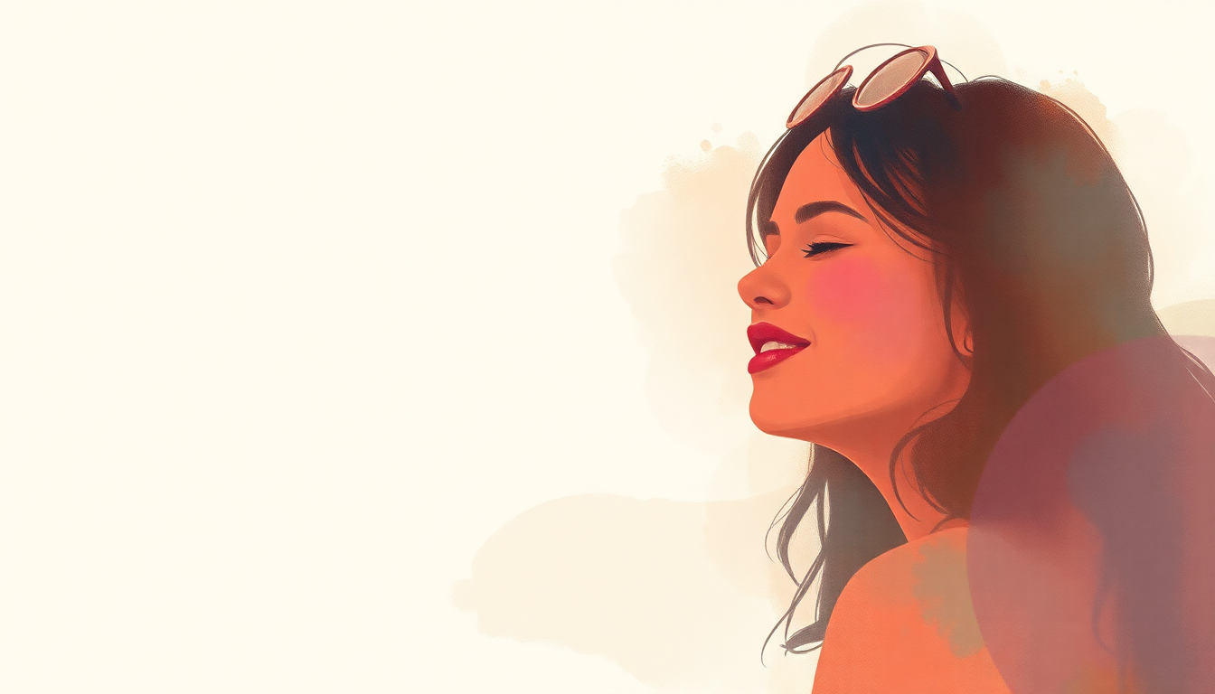 Fan-driven abstract illustration evoking the emotional arc of Naturally by Selena Gomez