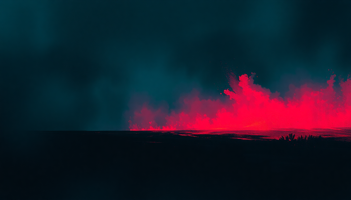 Fan-driven abstract illustration evoking the emotional arc of Negative Creep by Nirvana