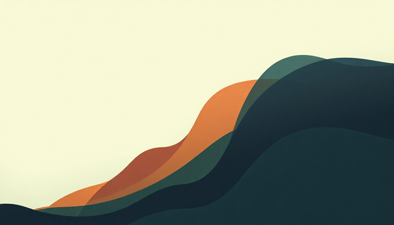 Fan-driven abstract illustration evoking the emotional arc of Never Come Back by Caribou