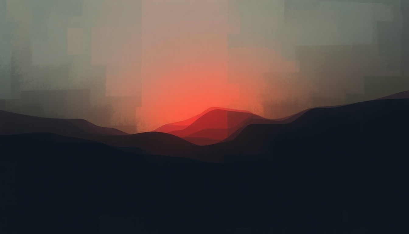 Fan-driven abstract illustration evoking the emotional arc of Never Had No One Ever by The Smiths
