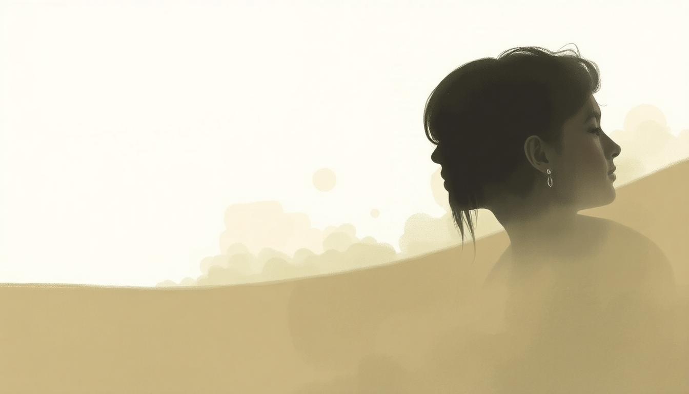 Fan-driven abstract illustration evoking the emotional arc of New Beginning by Tracy Chapman