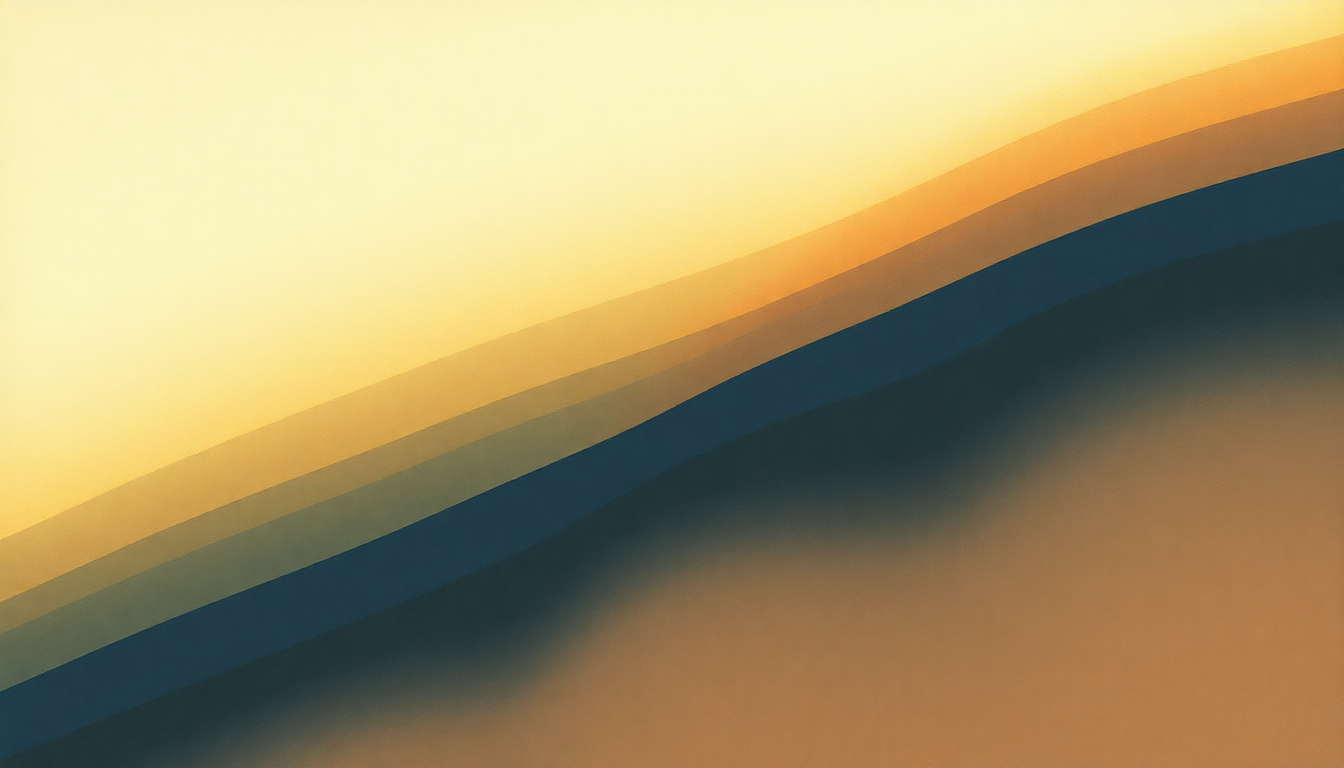 Fan-driven abstract illustration evoking the emotional arc of New Dawn Fades by Joy Division