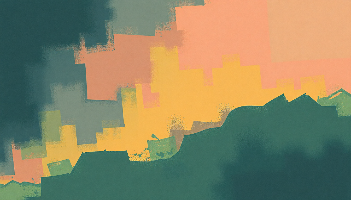 Fan-driven abstract illustration evoking the emotional arc of Nice Guys Finish Last by Green Day