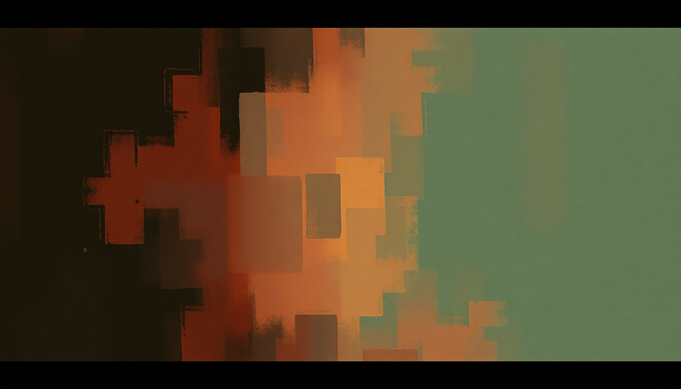 Fan-driven abstract illustration evoking the emotional arc of Niggas Bleed by The Notorious B.I.G.