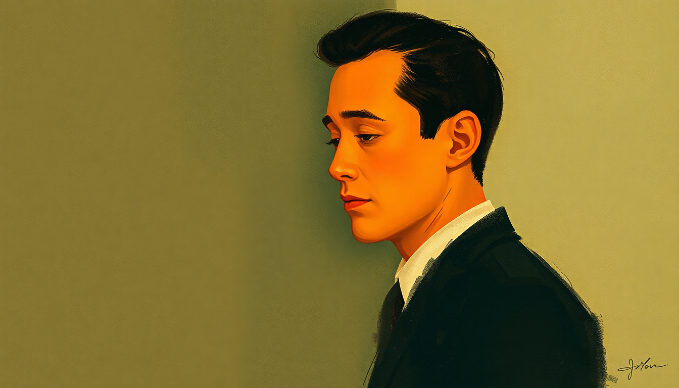 Fan-driven abstract illustration evoking the emotional arc of Night and Day by Frank Sinatra