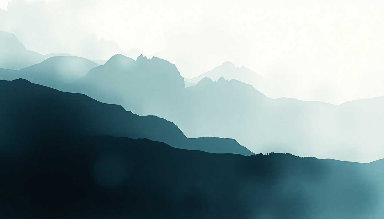 Fan-driven abstract illustration evoking the emotional arc of Niobe by Caribou