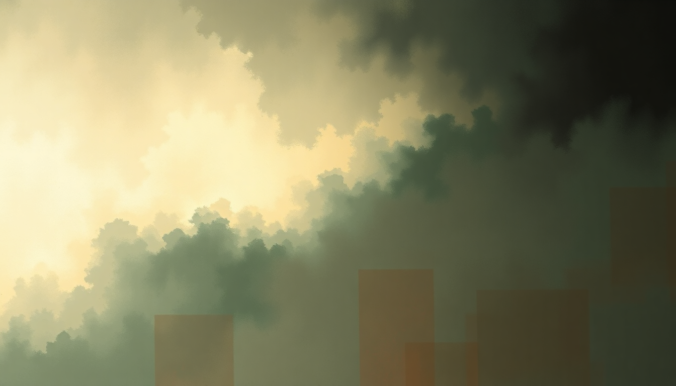 Fan-driven abstract illustration evoking the emotional arc of No Cars Go by Arcade Fire