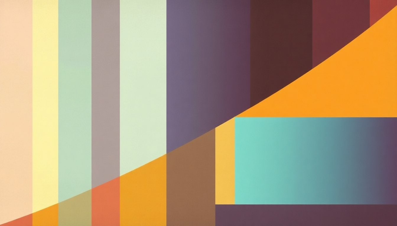 Fan-driven abstract illustration evoking the emotional arc of No Compassion by Talking Heads