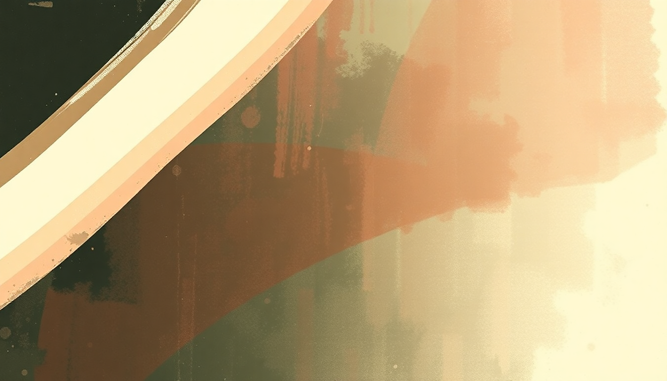 Fan-driven abstract illustration evoking the emotional arc of No Future Shock by TV on the Radio