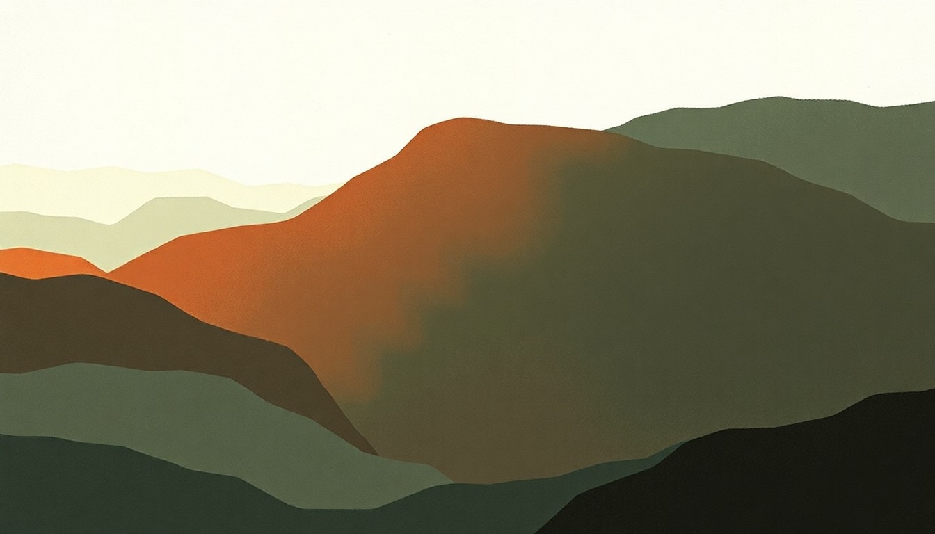 Fan-driven abstract illustration evoking the emotional arc of No Future by Blink-182