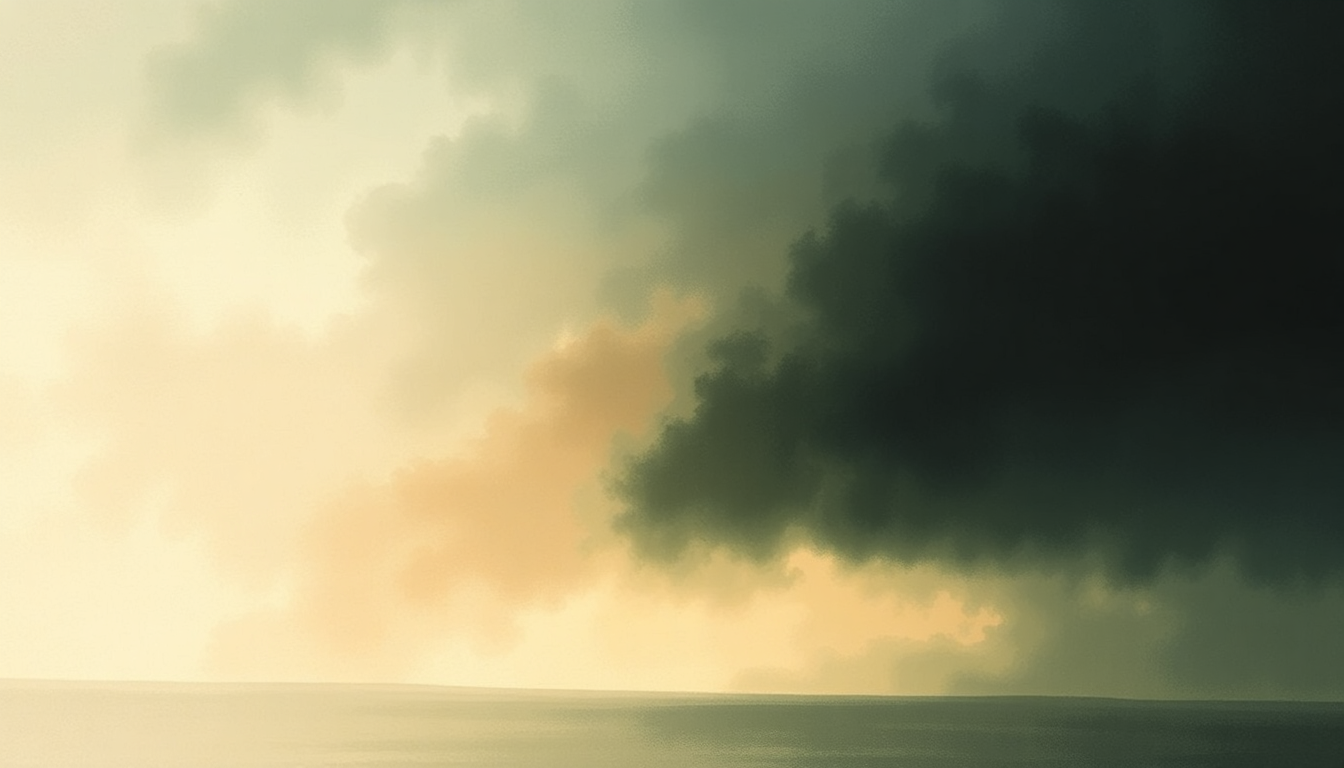 Fan-driven abstract illustration evoking the emotional arc of No Light, No Light by Florence + The Machine
