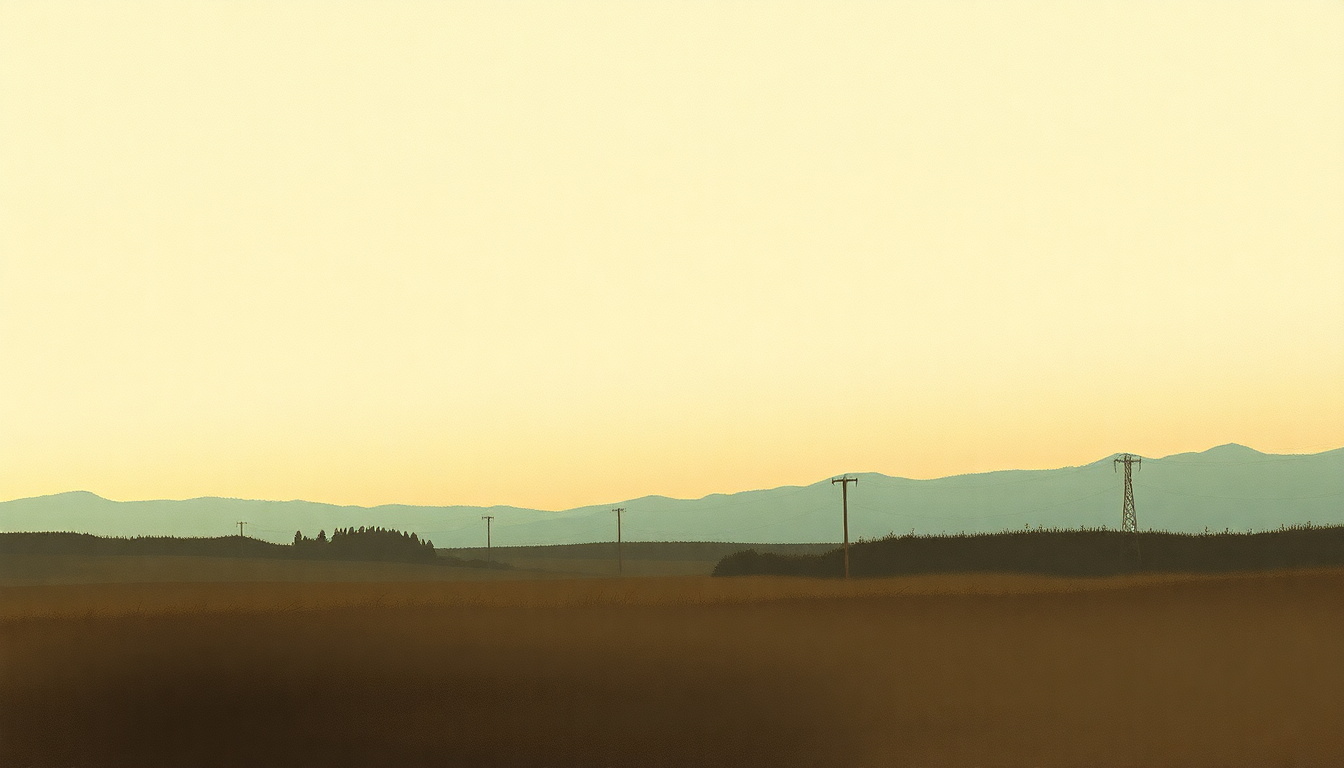 Fan-driven abstract illustration evoking the emotional arc of No Lonesome Tune by Townes Van Zandt