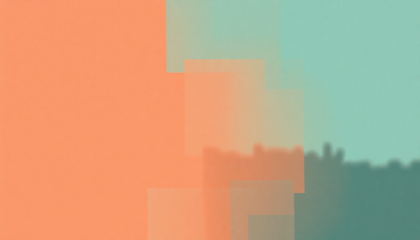 Fan-driven abstract illustration evoking the emotional arc of No More Parties in LA by Kanye West