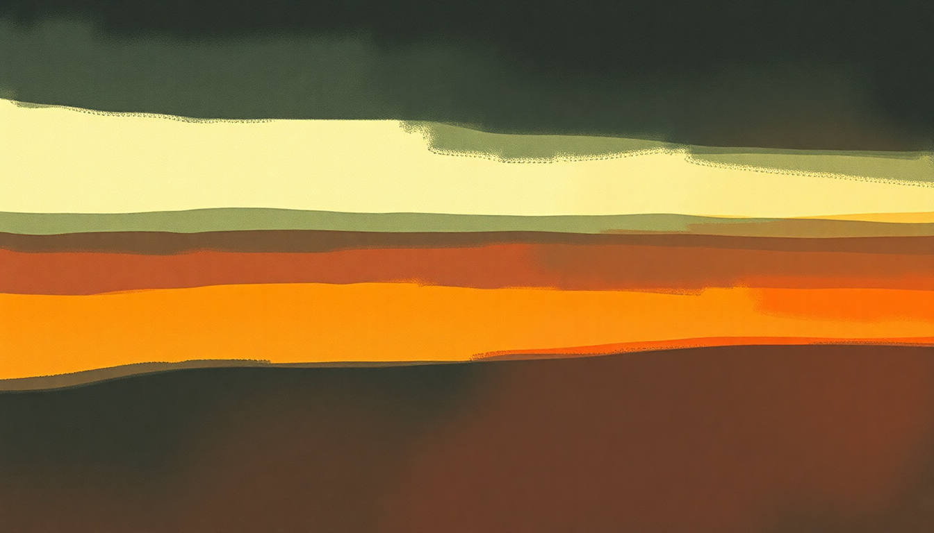 Fan-driven abstract illustration evoking the emotional arc of No One Else by Weezer