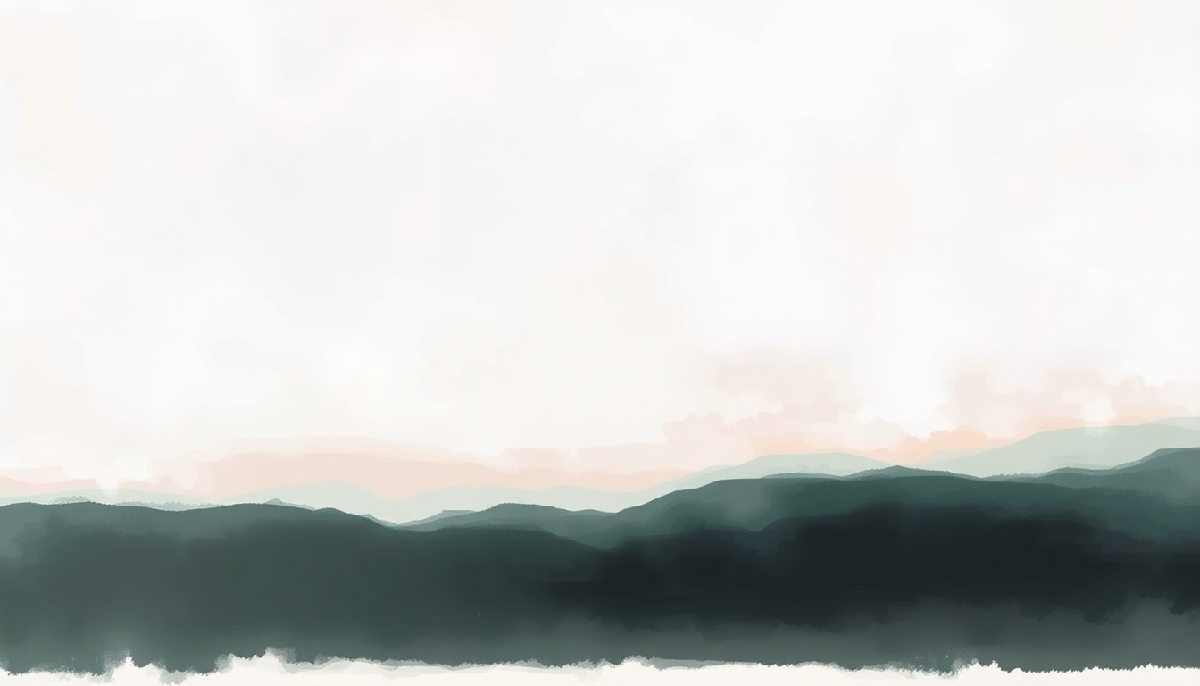 Fan-driven abstract illustration evoking the emotional arc of No Plan by Hozier