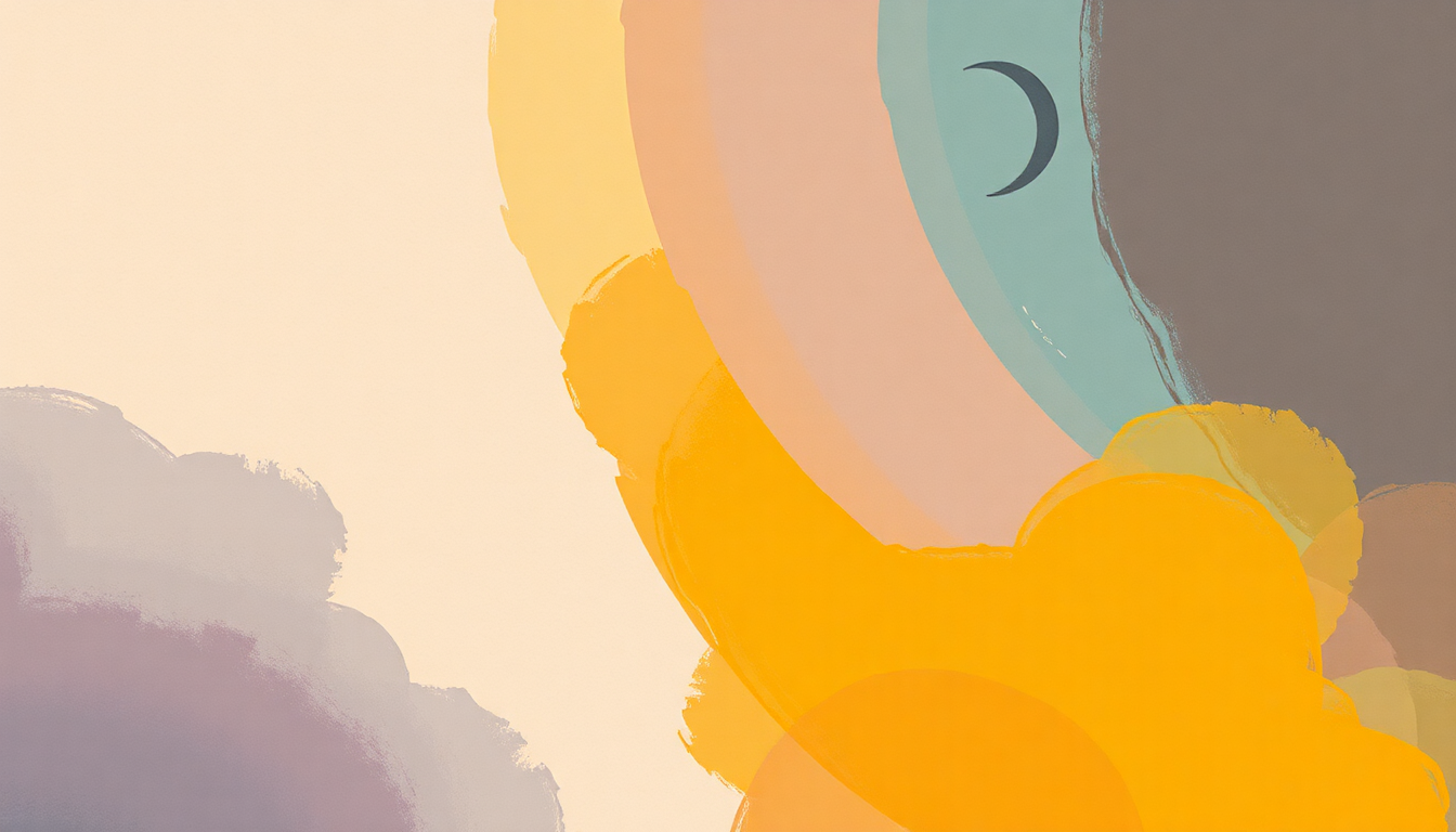 Fan-driven abstract illustration evoking the emotional arc of No Sabo by Banda MS