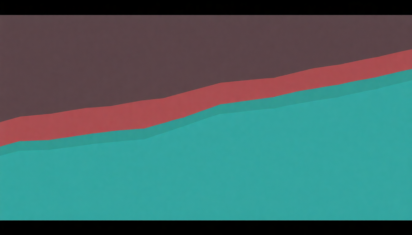 Fan-driven abstract illustration evoking the emotional arc of No Sex for Ben by The Rapture