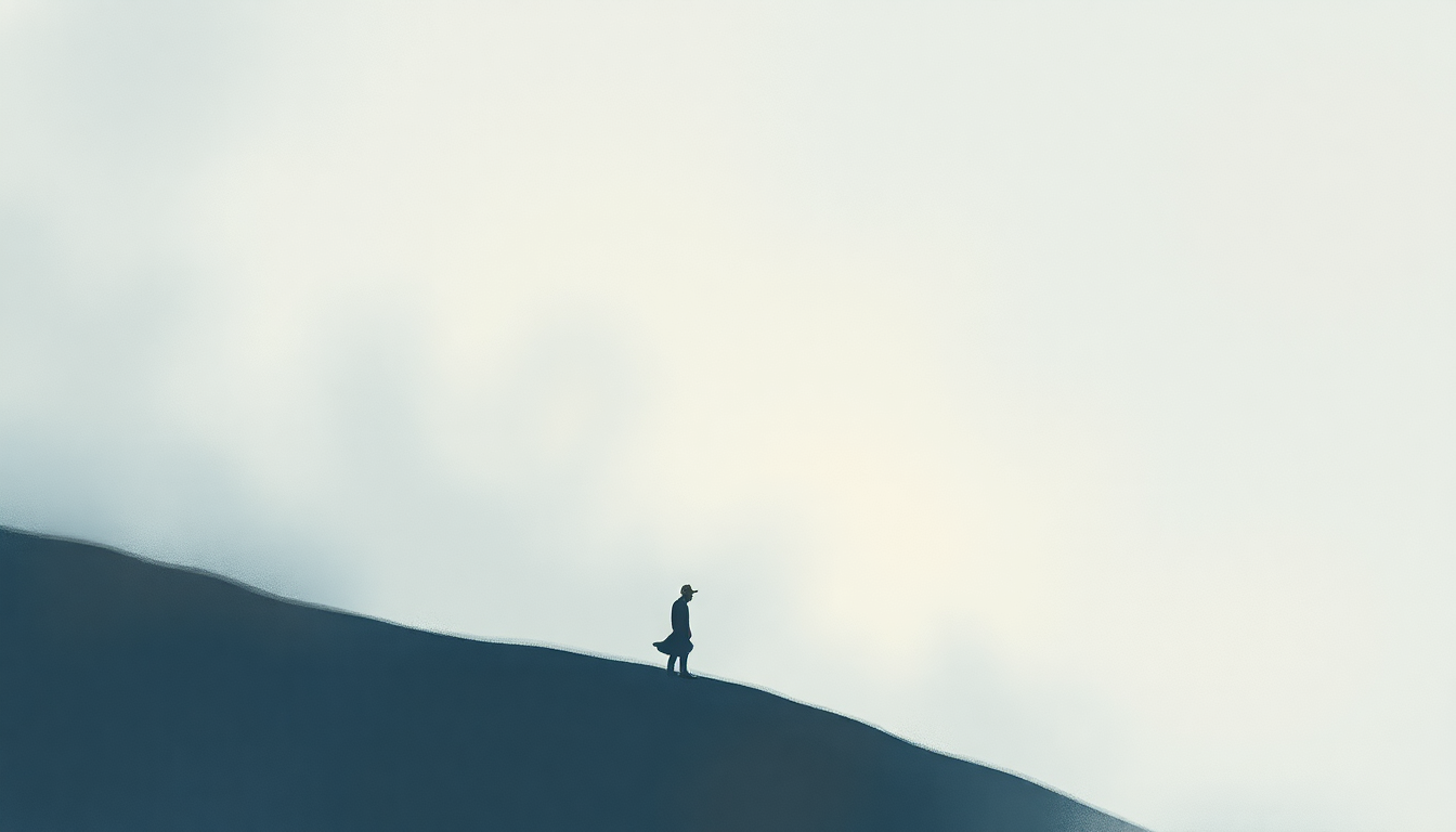 Fan-driven abstract illustration evoking the emotional arc of No Shoes No Shirt No Problems by Kenny Chesney