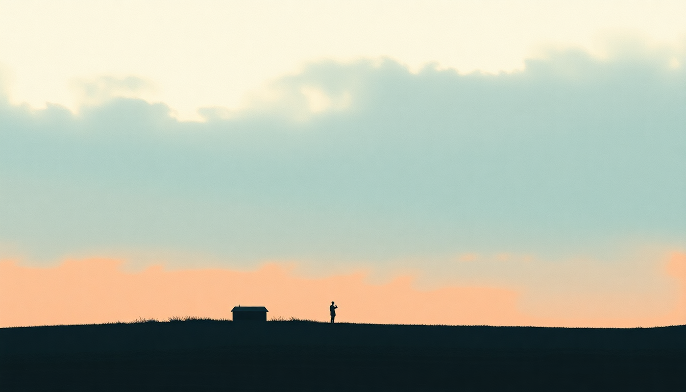 Fan-driven abstract illustration evoking the emotional arc of Nobody Home by Pink Floyd