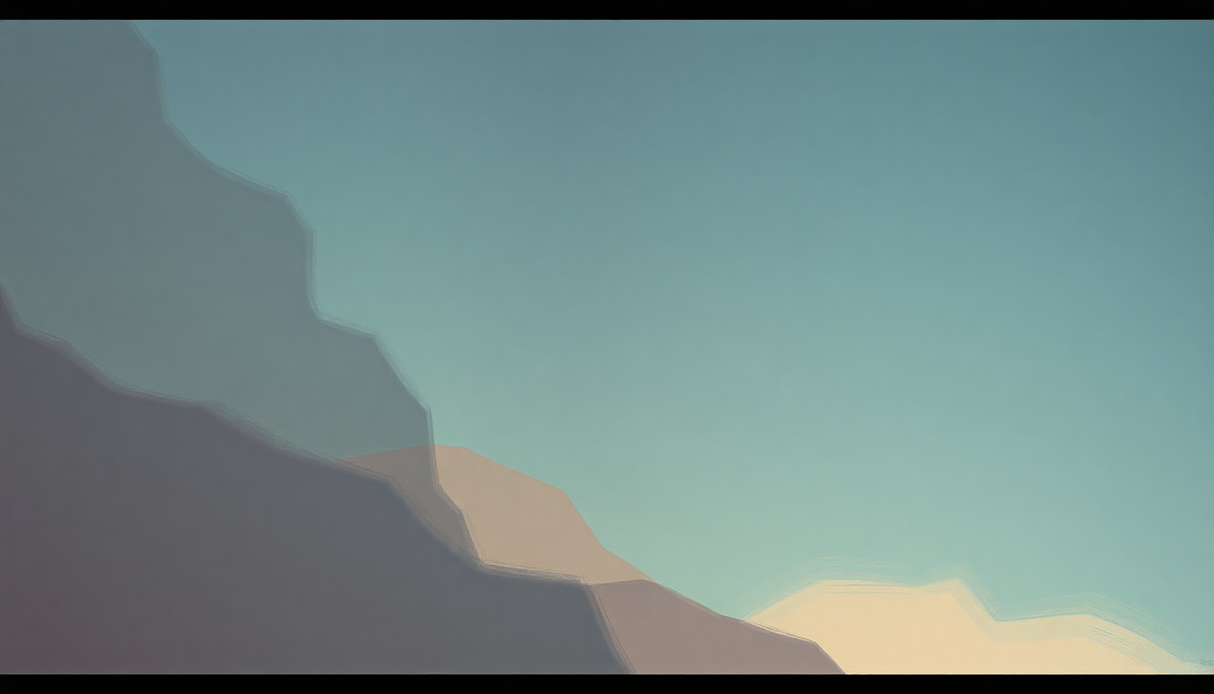 Fan-driven abstract illustration evoking the emotional arc of Nobody by Mitski