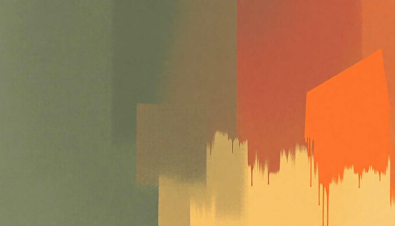 Fan-driven abstract illustration evoking the emotional arc of Not Forgotten by Leftfield