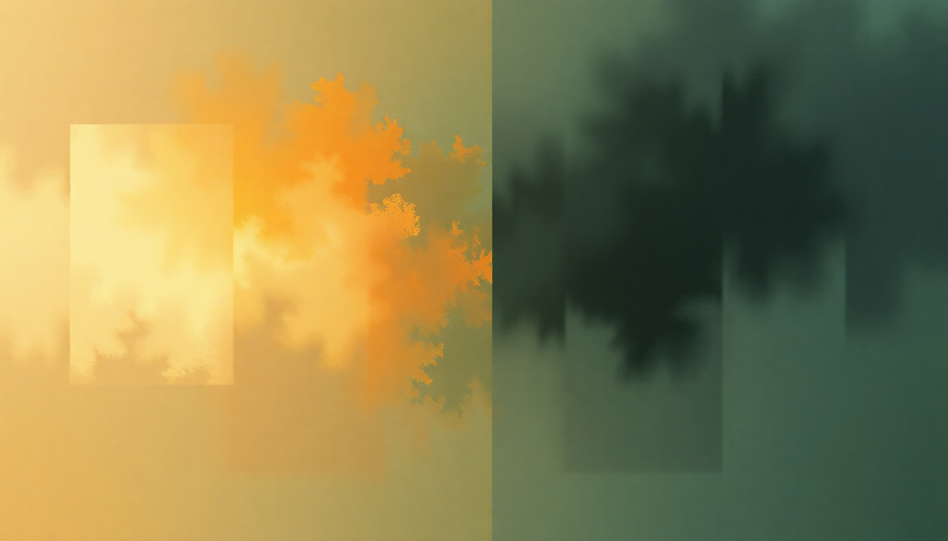 Fan-driven abstract illustration evoking the emotional arc of Nothing at All by Foo Fighters
