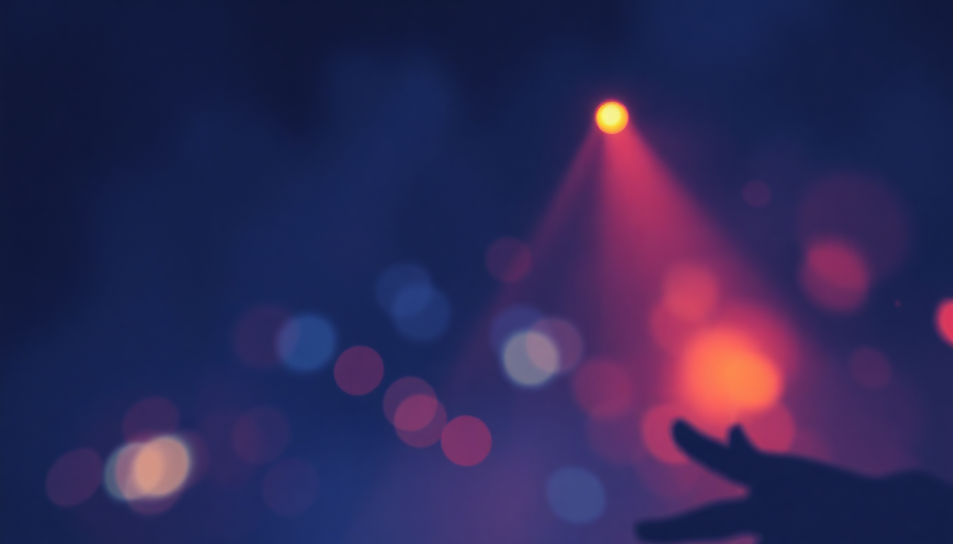 Fan-driven abstract illustration evoking the emotional arc of Nothing But a Party by The Gap Band