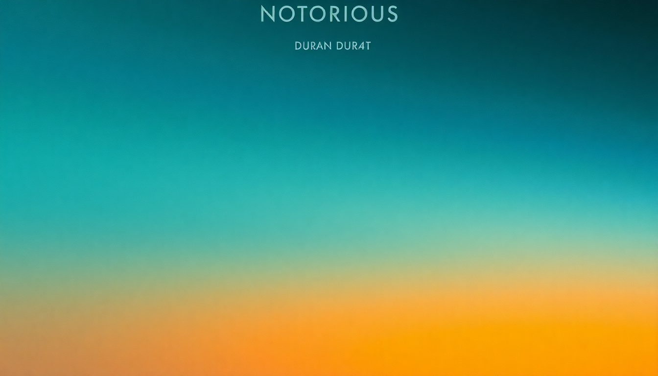 Fan-driven abstract illustration evoking the emotional arc of Notorious by Duran Duran