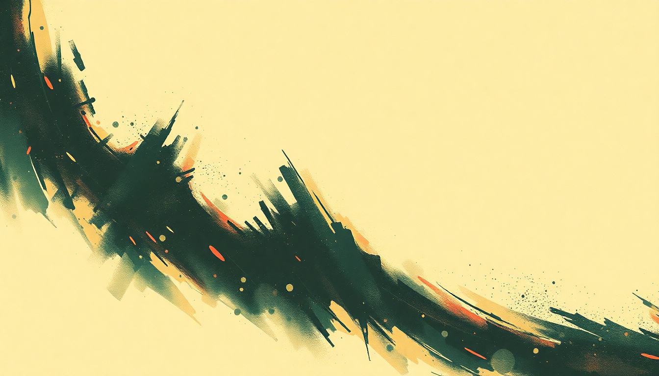 Fan-driven abstract illustration evoking the emotional arc of Now I Wanna Sniff Some Glue by Ramones