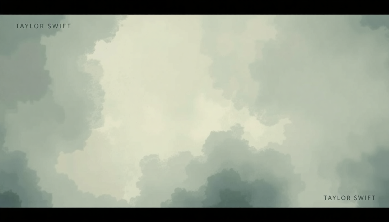 Fan-driven abstract illustration evoking the emotional arc of Now That We Don't Talk by Taylor Swift
