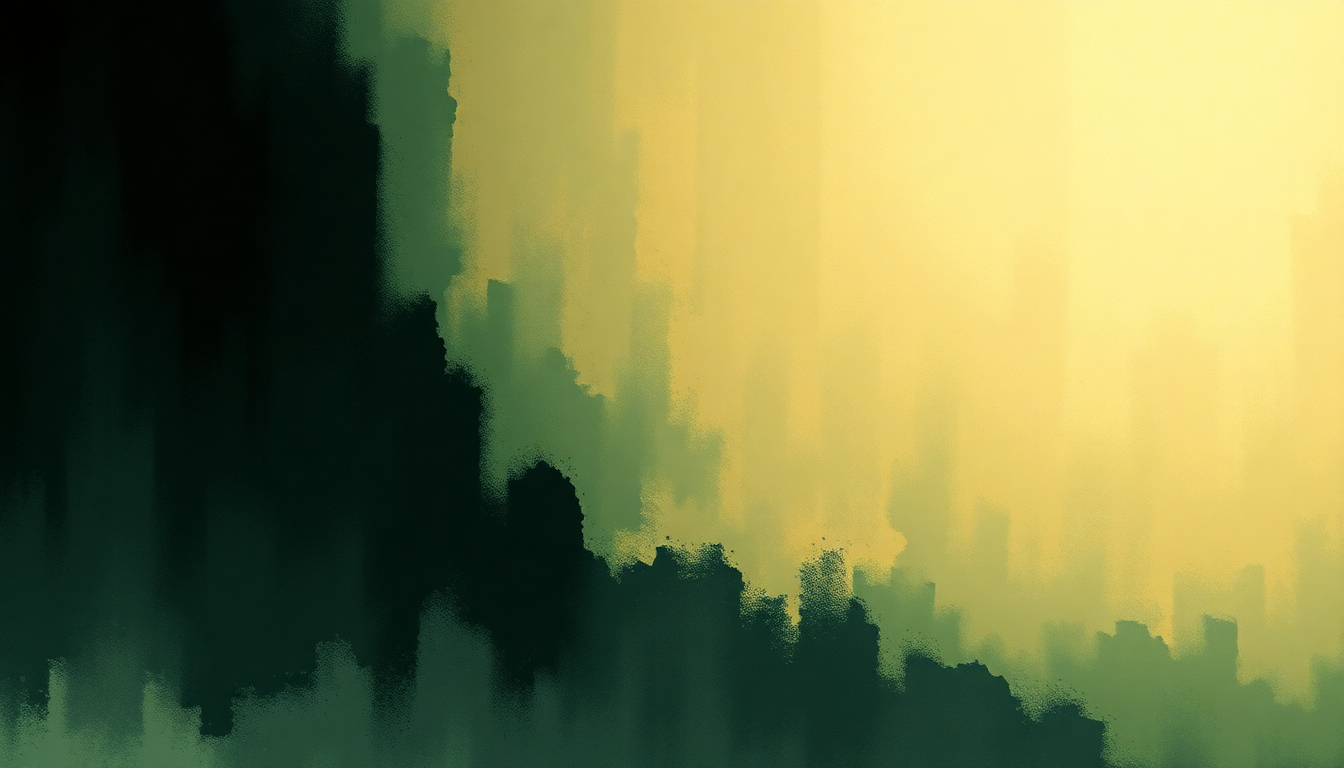 Fan-driven abstract illustration evoking the emotional arc of Numb by U2