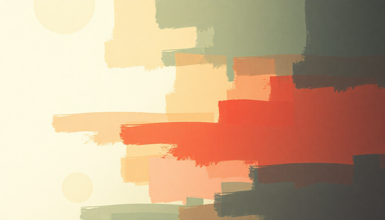 Fan-driven abstract illustration evoking the emotional arc of Number One Heel by Buck Owens